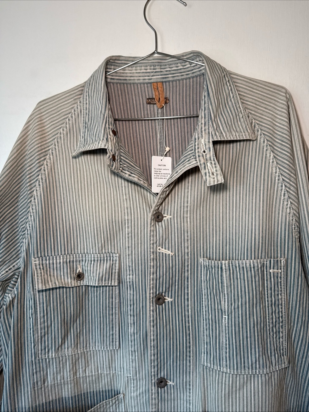 NWT Kapital brand Liberty Hickoree Cactus Coverall Unisex Japan Jacket Men's XXL - Picture 2 of 15